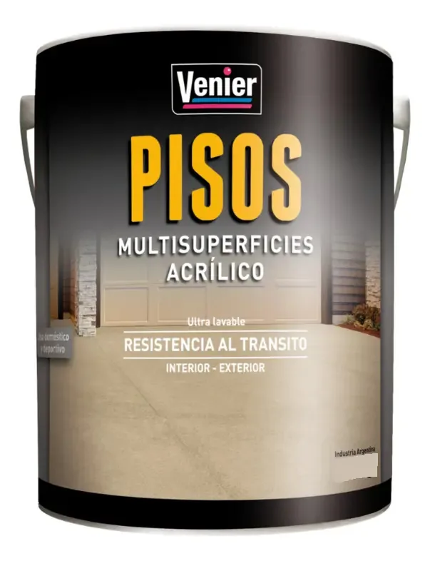 Pisos multisuperfícies em látex Venier X 25 kg com acabamento verde fosco