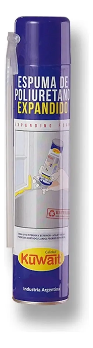Espuma de poliuretano expandida Kuwait 300ml