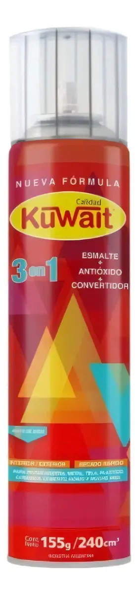 Polidor de aerossol 3 em 1 Kuwait de 240 cm - Decero