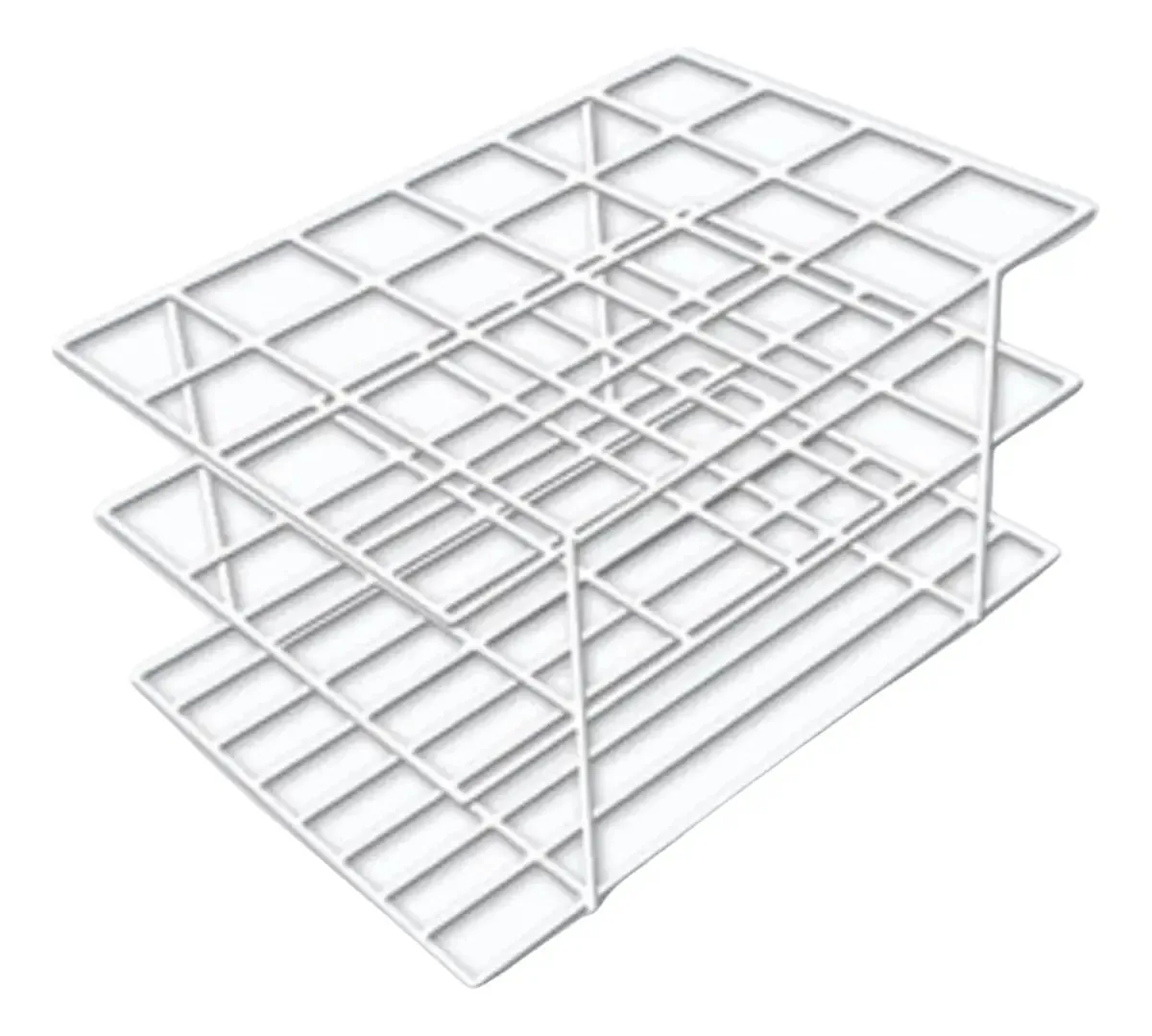 Estante Para Tubos De Ensaio Capacidade 24 Tubos Espaço 25mm