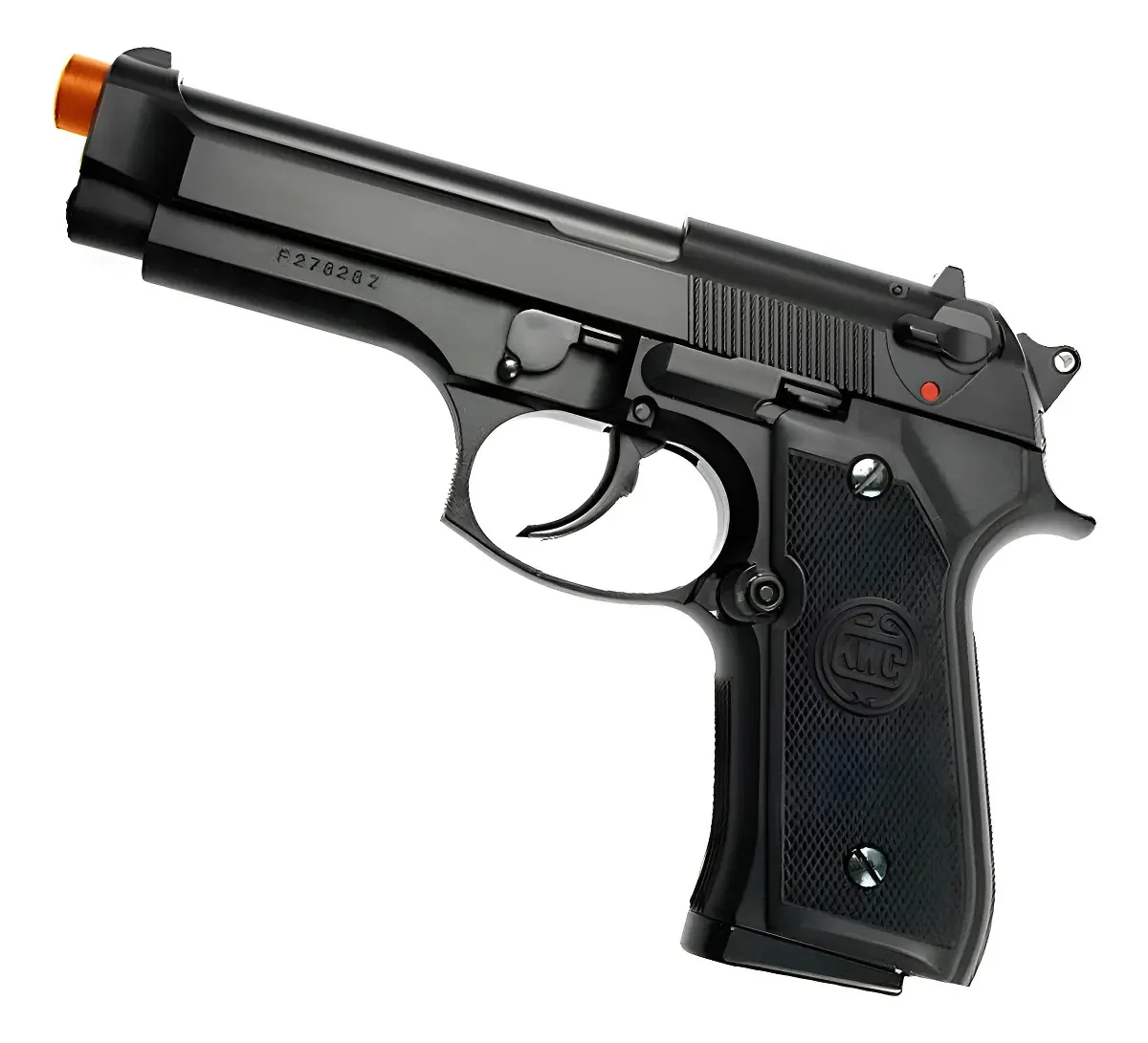 Pistola Rossi Melal Kwc M92 Airsoft 6mm Spring Preto 6 Mm