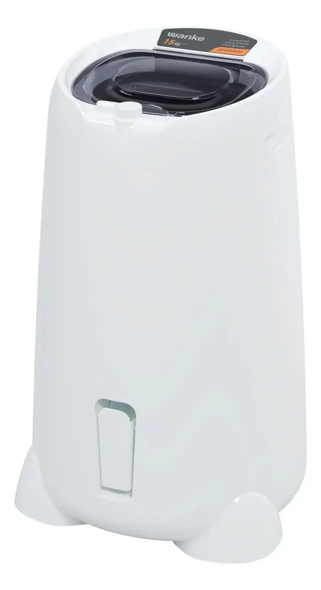 Centrífuga De Roupas De 15kg Wanke Branca Premium 110v