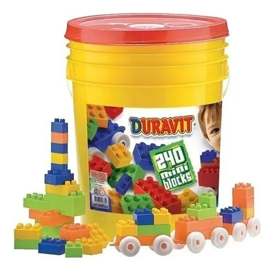 Balde Duravit 512 Super Blocks, blocos de jardim de 18 peças