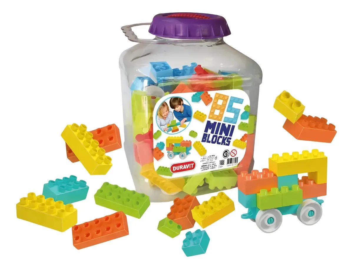 Blocos de pote Duravit Blocos pequenos 85 peças 515 85