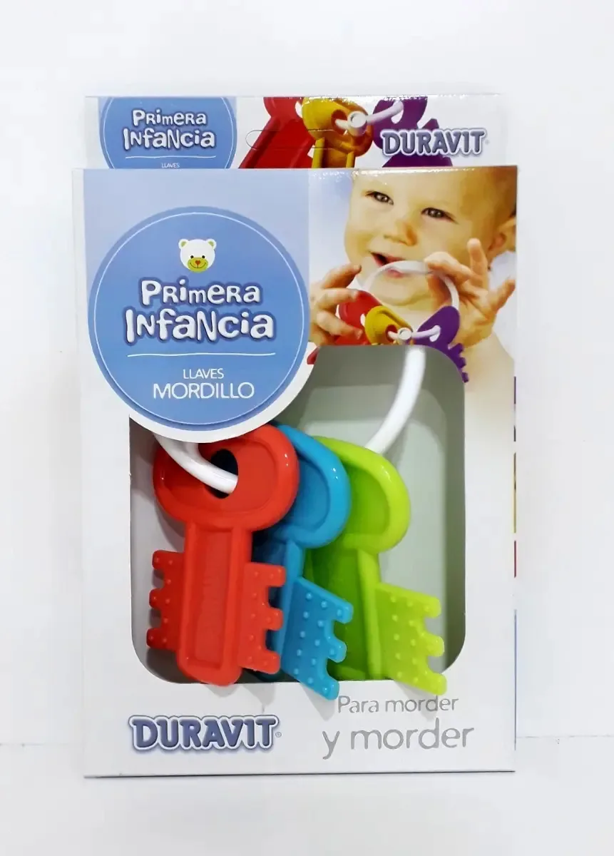 Linha didática de tomate Duravit 670 Mordillo Keys, cor pastel sólida