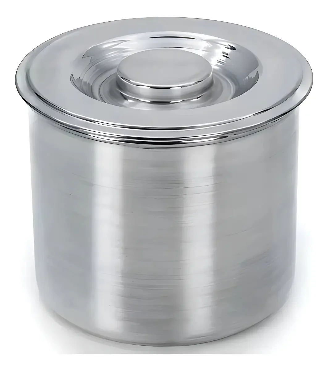 Pote Para Alimentos Uailar 3.5ml Prateado