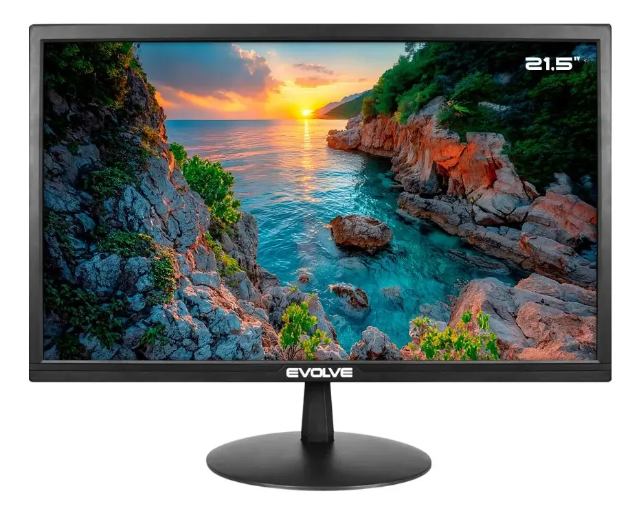 Monitor Evolve Ev215 Led 21,5 Full Hd Hdmi E Vga