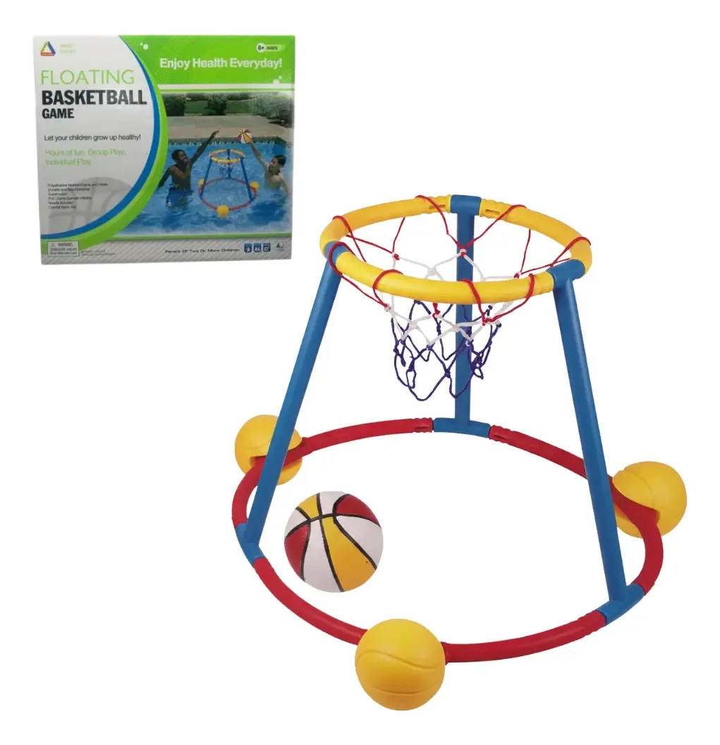 Cesta De Basquete Para Piscina Flutuante -brinquedo Aquático