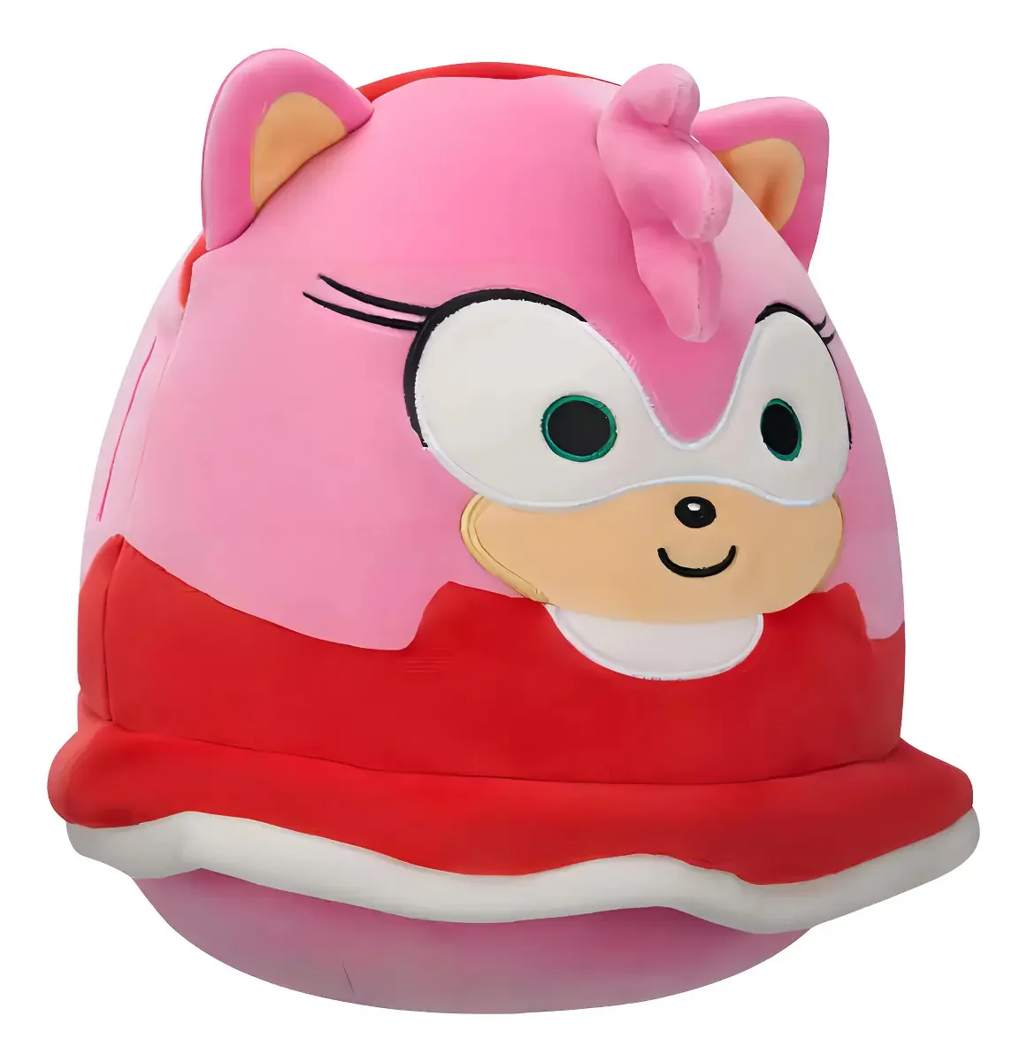 Pelúcia Squishmallows Amy 25cm Rosa Sega Sonic