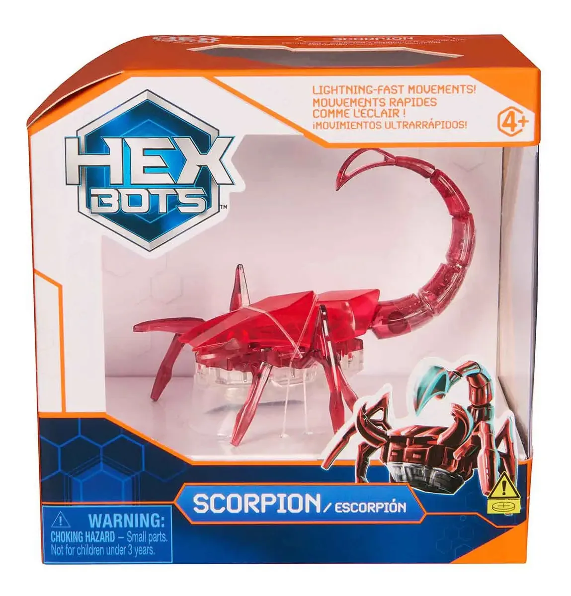 Escorpião Mecânico Vermelho () - Hexbug Mechanical