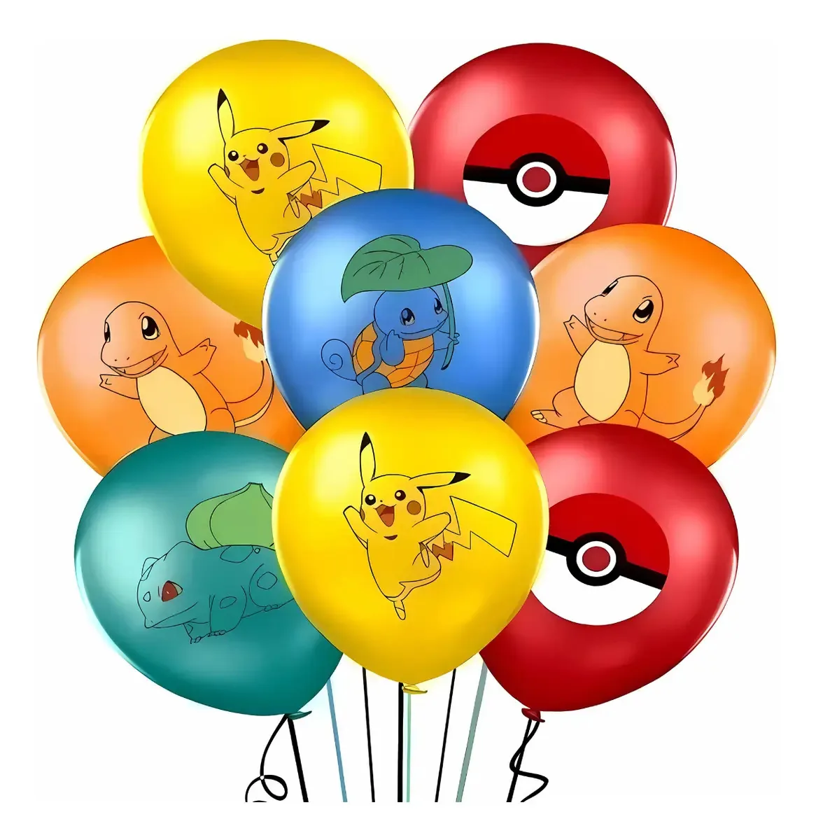 Bexigas Pokemón Kit Balões Decoração Festa Temática Pokemóns