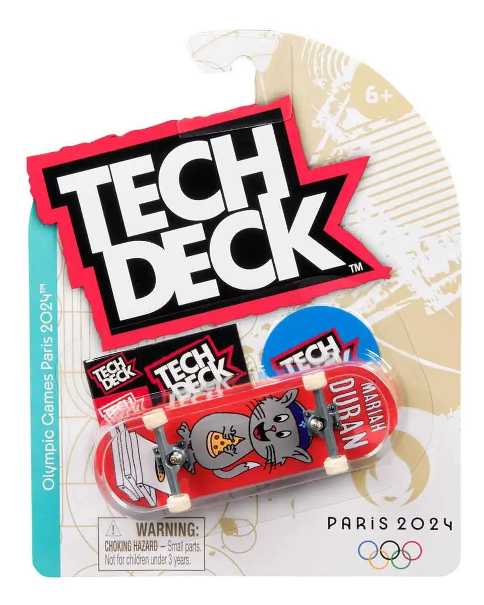Skate De Dedo Mariah Gato Coleção Paris 2024 - Tech Deck