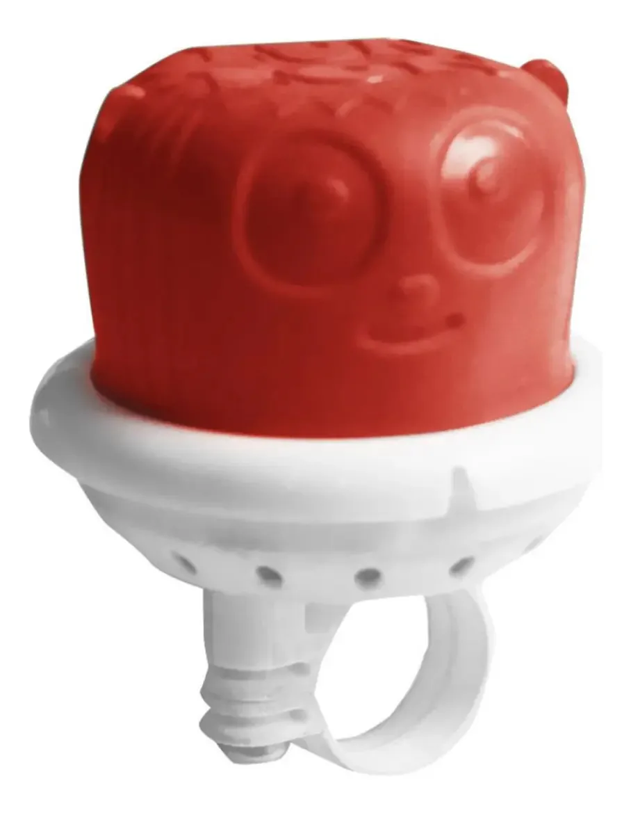Buzina Fon-fon Para Bicicletas Crianças Wester Cor Vermelho