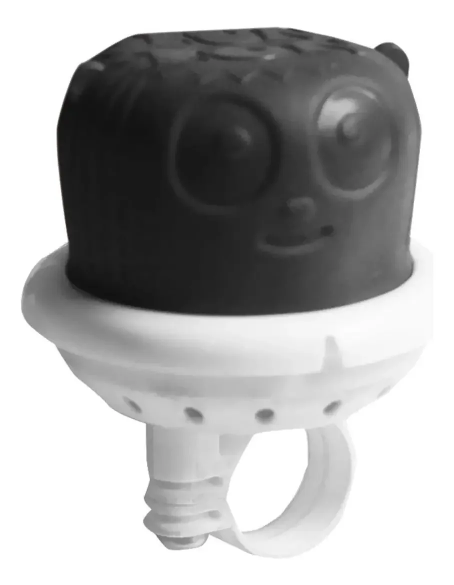 Buzina Fon-fon Para Bicicletas Crianças Wester Cor Preto