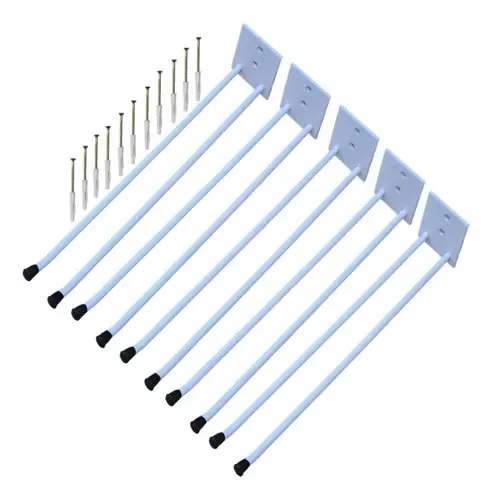 5 Suporte Para Vassouras Rodos De Parede Organizador 30cm