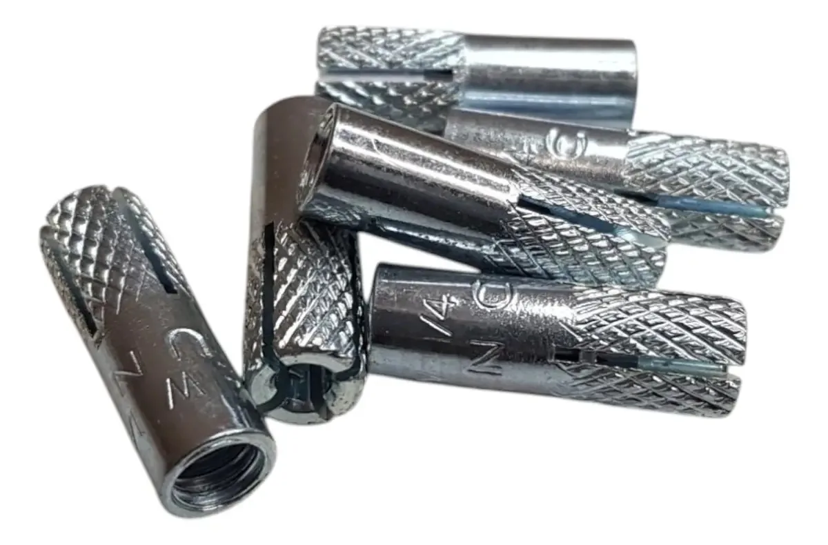 50 brocas de ancoragem metálica de expansão Wlt de 1/4 x 25 mm