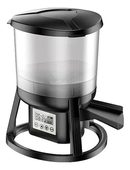 Comedouro Automático Para Peixes De Lago Grech Sunsun Cff106