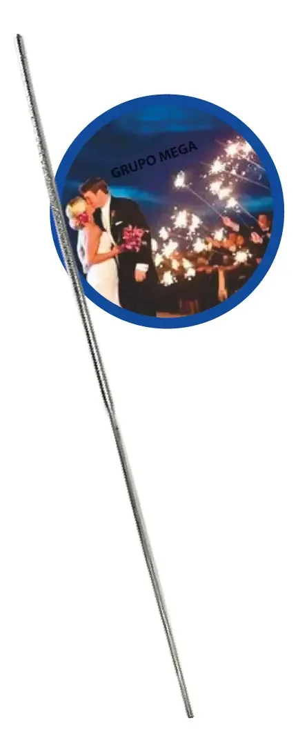 Vela Popper Mágica Estrelinha de 40" para Festas e Casamentos
