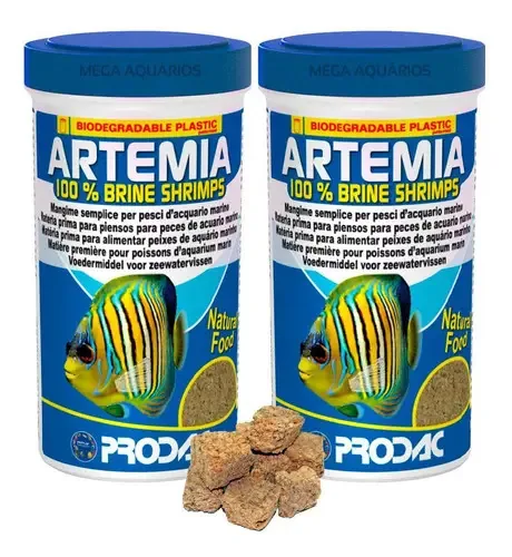 Prodac Artemia 100% Brine Shrimps 40g - Peixes Marinhos