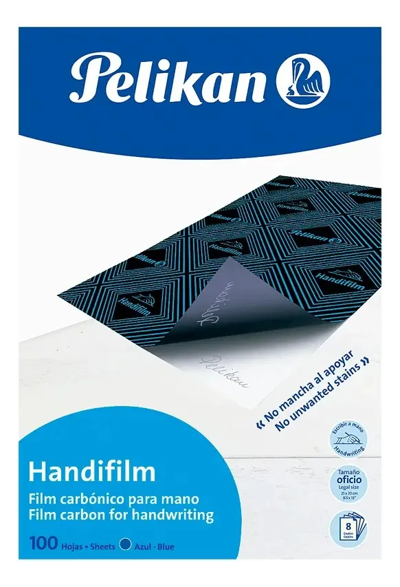 Pelikan Carbonic - Handifilm - Azul (100 folhas)