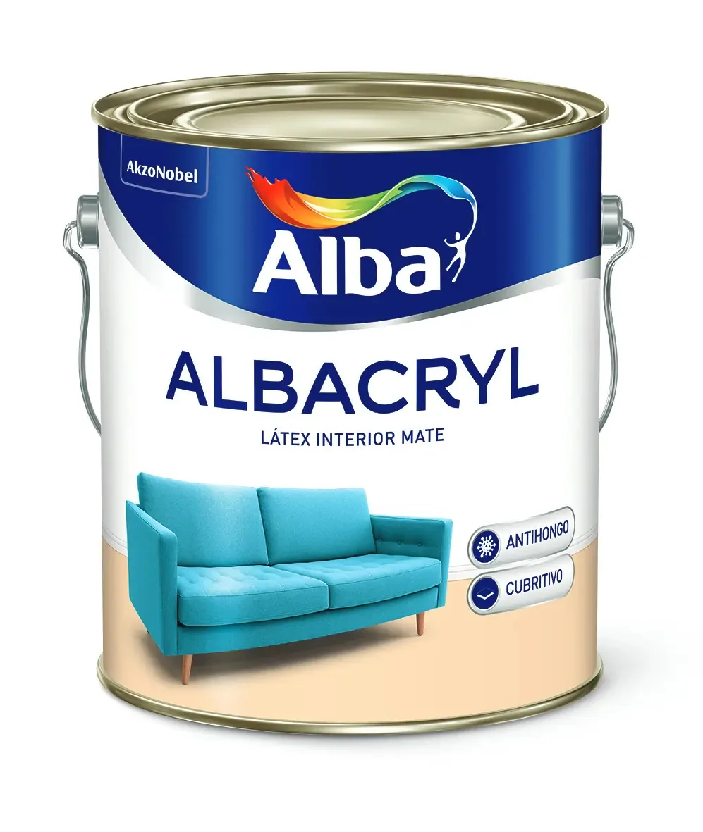 Alba Interior Albacryl látex interior branco fosco 20L