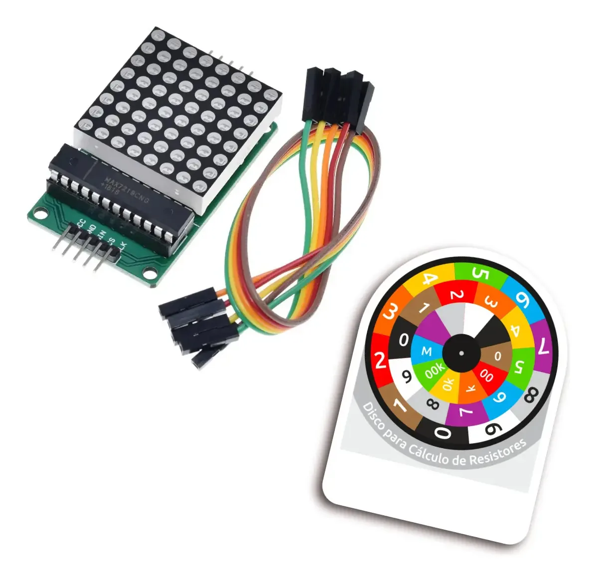 2 X Módulo Matriz De Led 8x8 - Max7219