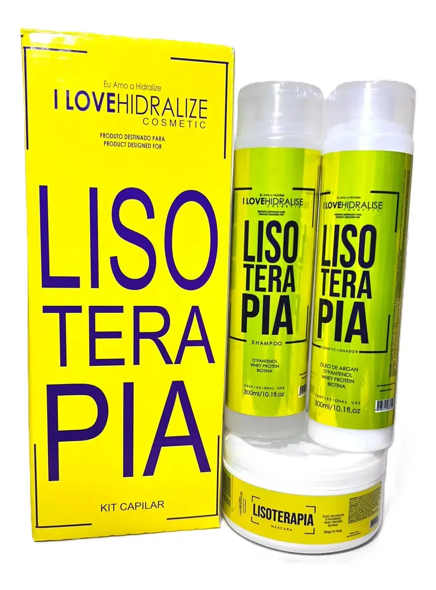 Kit Crescimento Acelerado Lisoterapia Força Capilar Completo