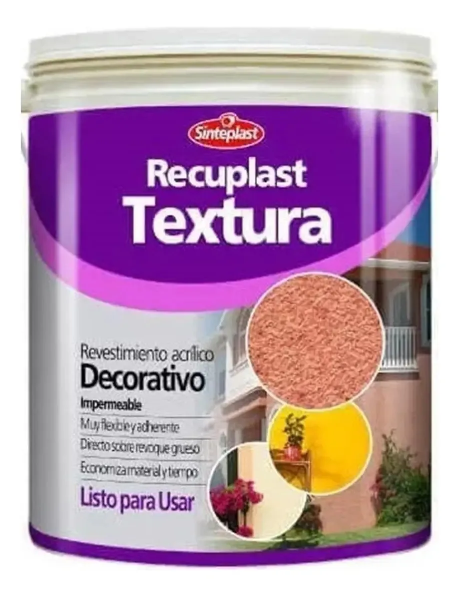 Sinteplast Recuplast Revestimento de textura 25kg branca