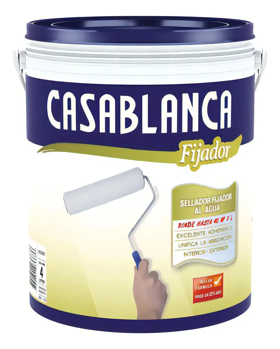 Fixador de vedação de água Casablanca X 4 Lt