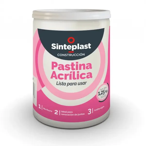 Pasta de construção Sinteplast Pastina x 1,25 kg bege