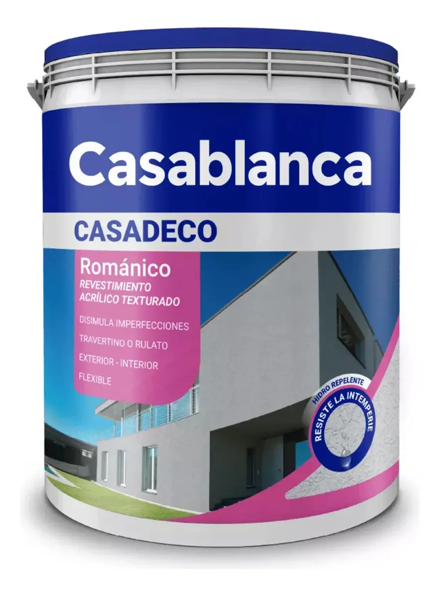 Revestimento texturizado românico médio Casadeco 30 kg preto