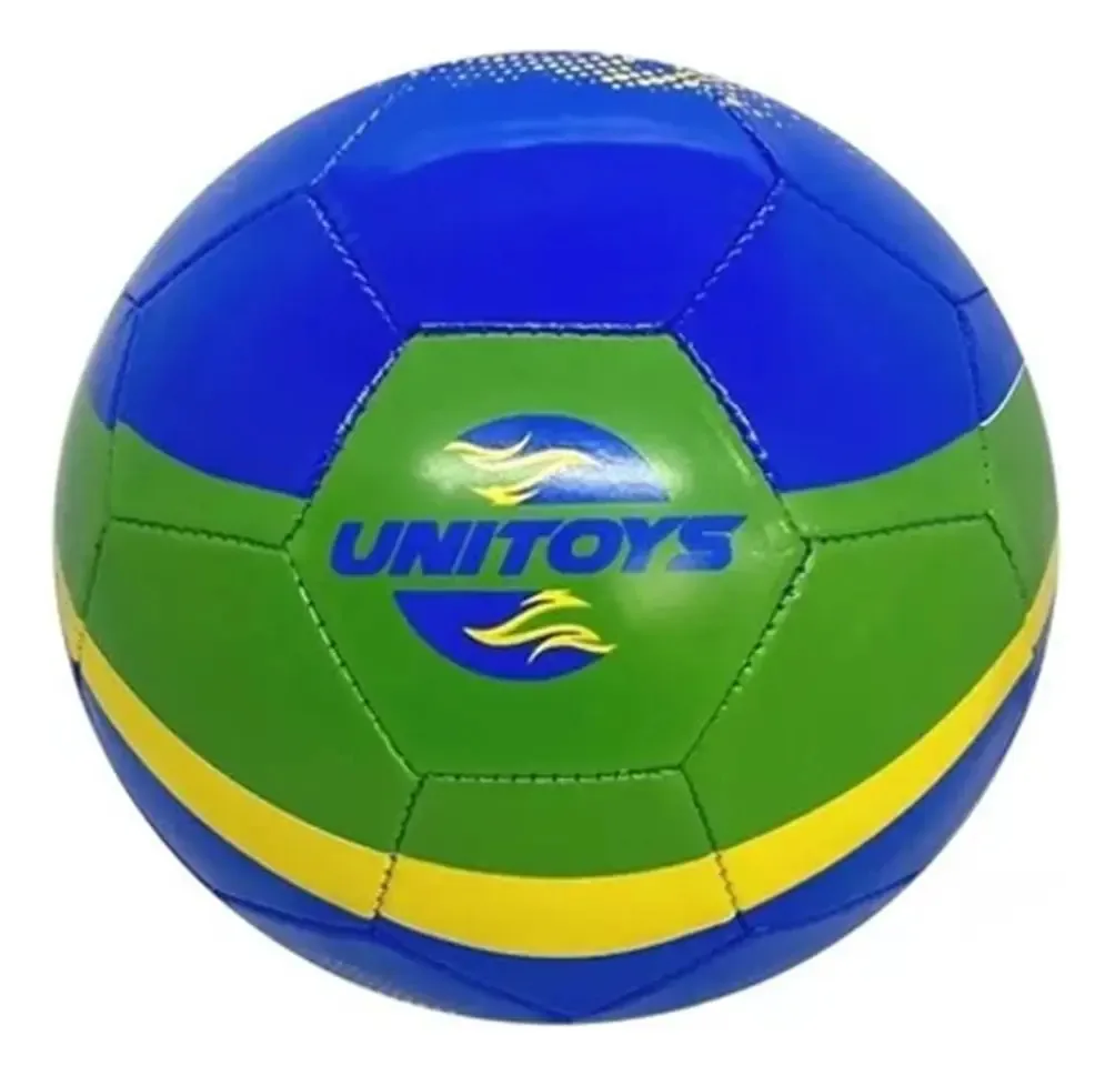 Bola Futebol Colorida Futsal Campo Cor Verde