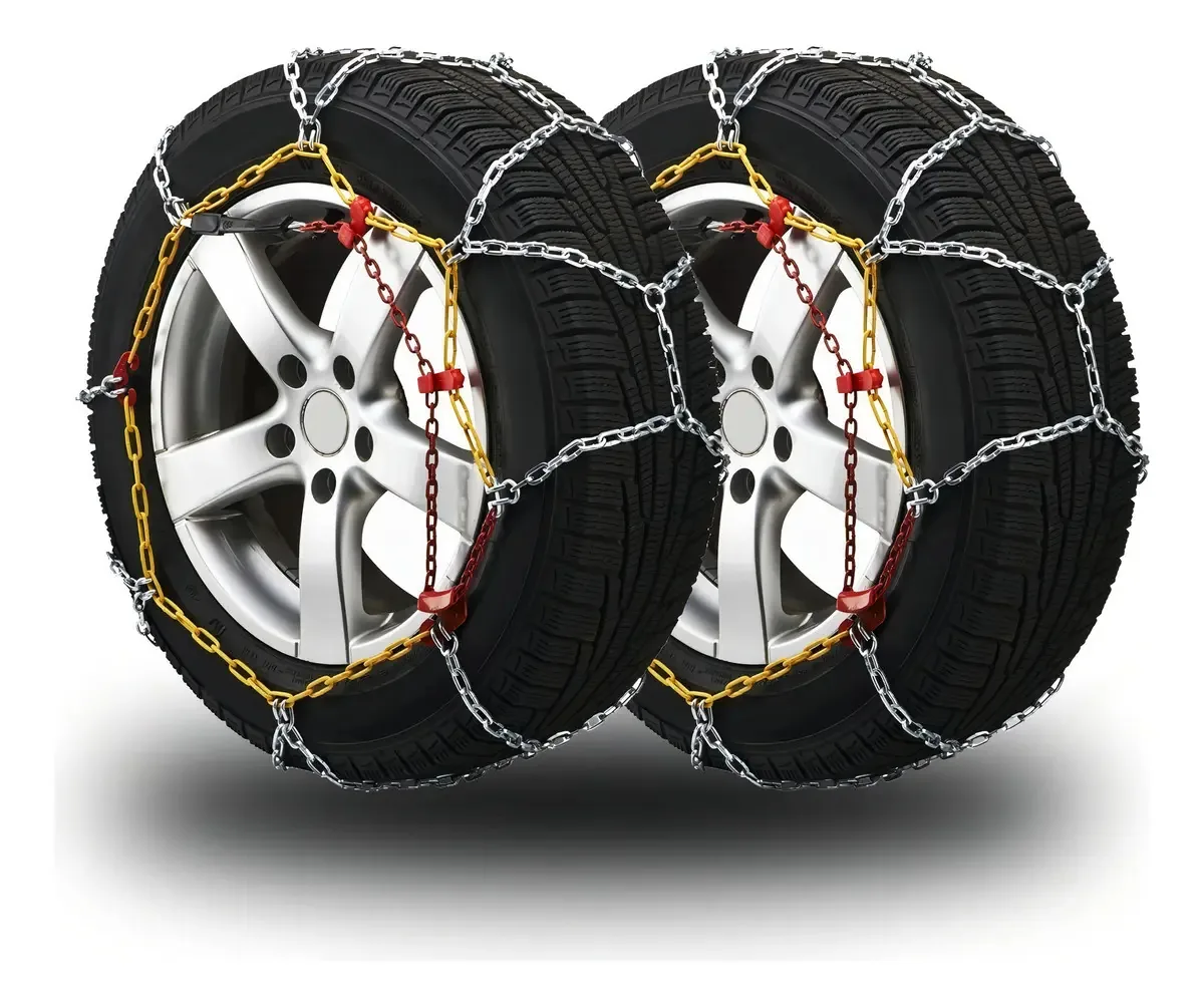 Conjunto de correntes de neve Vw Fox Suran Mud 195/55/15