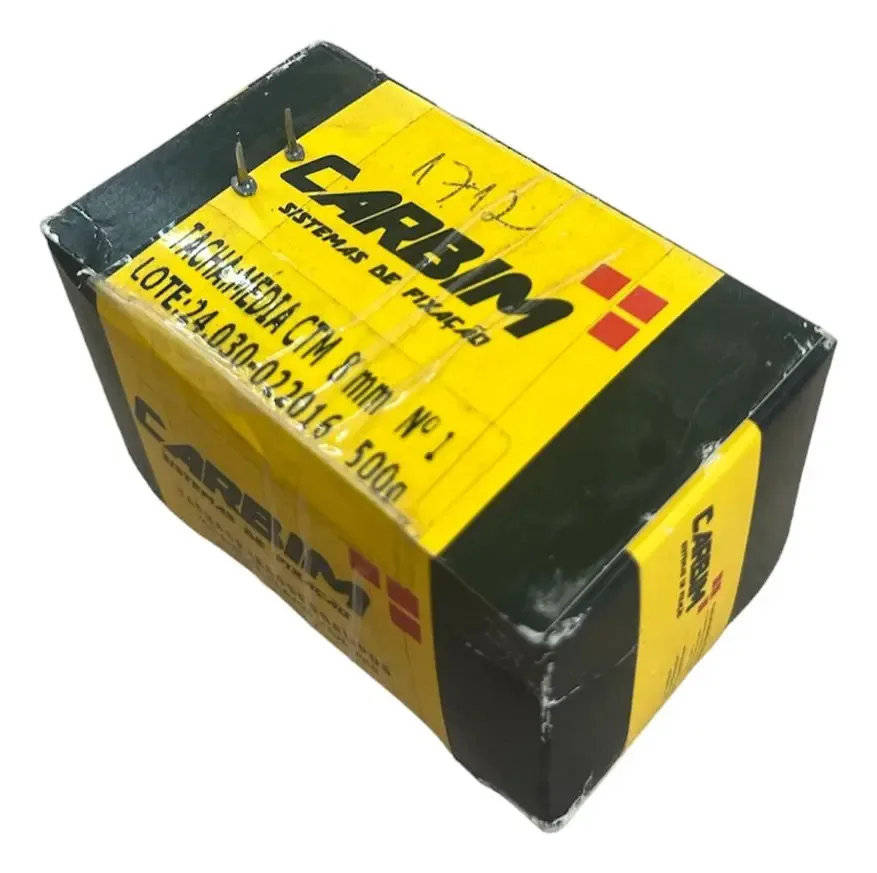 Tacha Sapateiro Tapeceiro Multiuso 500g Carbim Prata 13mm/10mm/11mm
