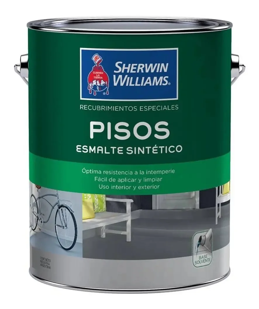 Polidor de piso verde Sherwin Williams 1 Lts