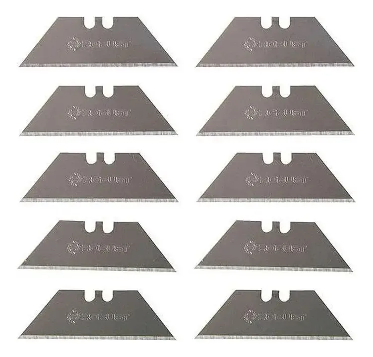 Cortador de substituição: 10 lâminas trapezoidais e lâminas