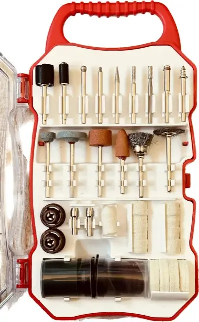 Kit de 50 acessórios para mini torno