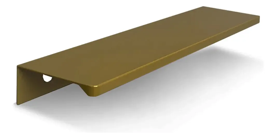 Puxador Móveis Planejados Quarto Bebê Móveis Rústico 20 Cm Cor Dourado