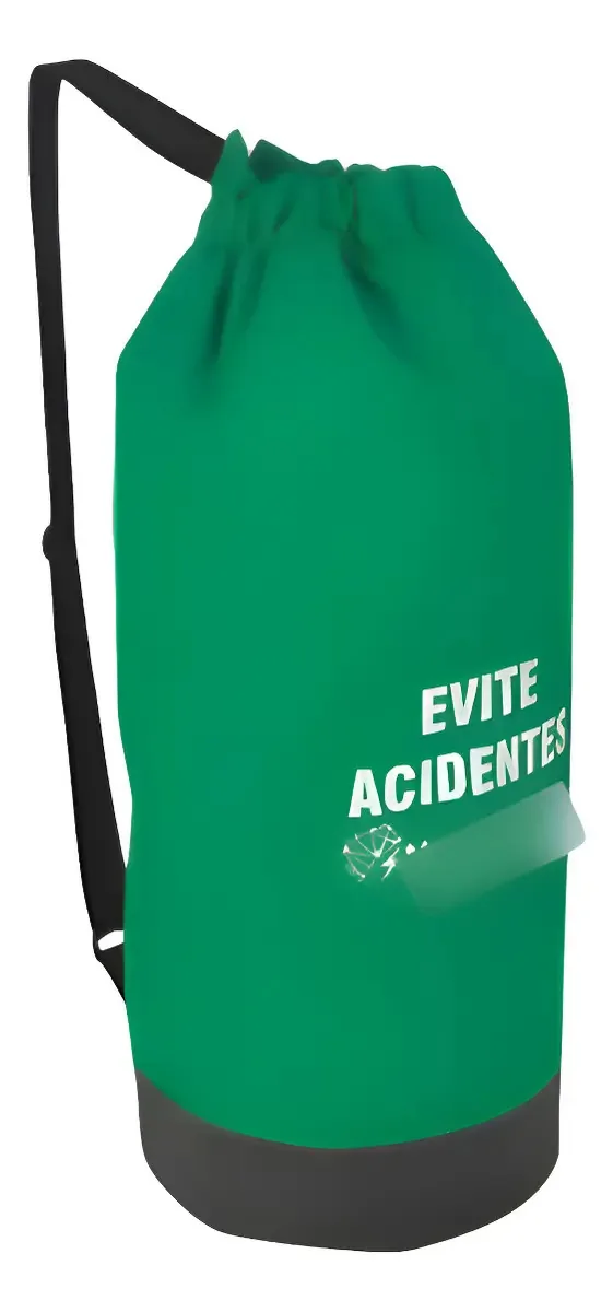 Bolsa P/ Kit Ancoragem E Epi De Lona ou Nylon Cor Verde