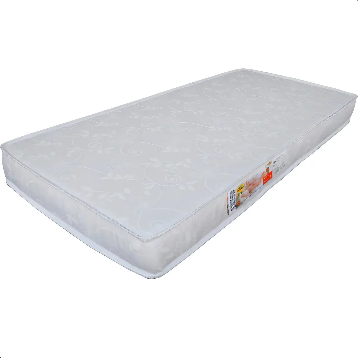 Colchão Berço Arkell Espuma D20 70x130 cm Branco Antialérgico