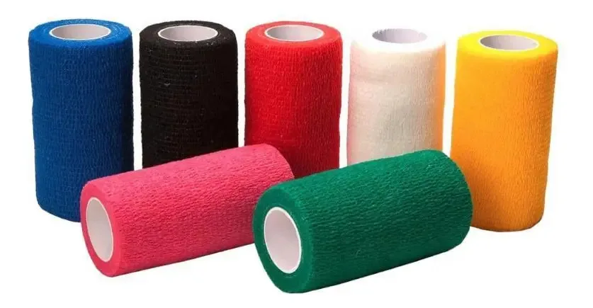 Kit 5 Bandagens Elástica 5cm X 2mt - Vetcare