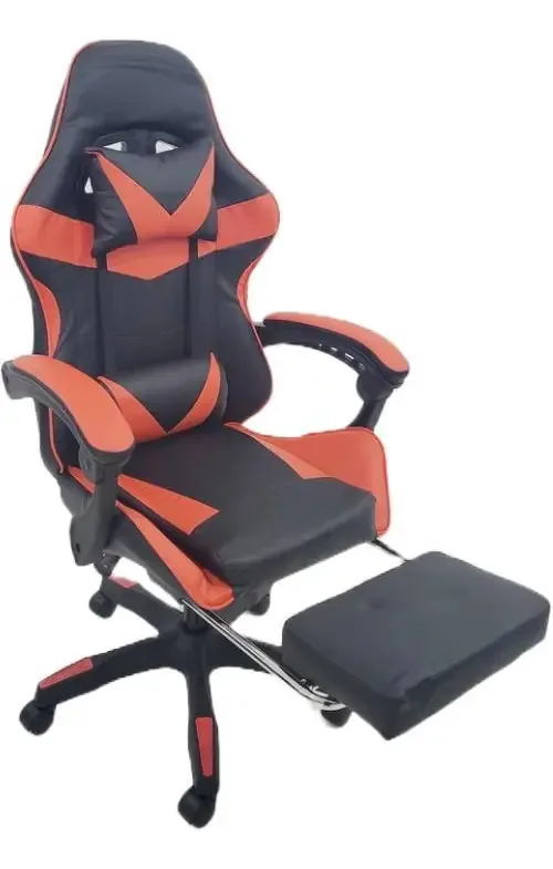 Cadeira Gamer Stillus Ergonomica Apoio Pes Vermelha Ofgamstipvm01v Oficial