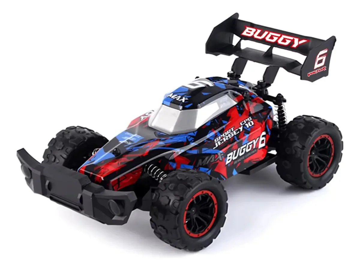 Auto Buggy A Remote Control 1:14 Cor azul de alta velocidade
