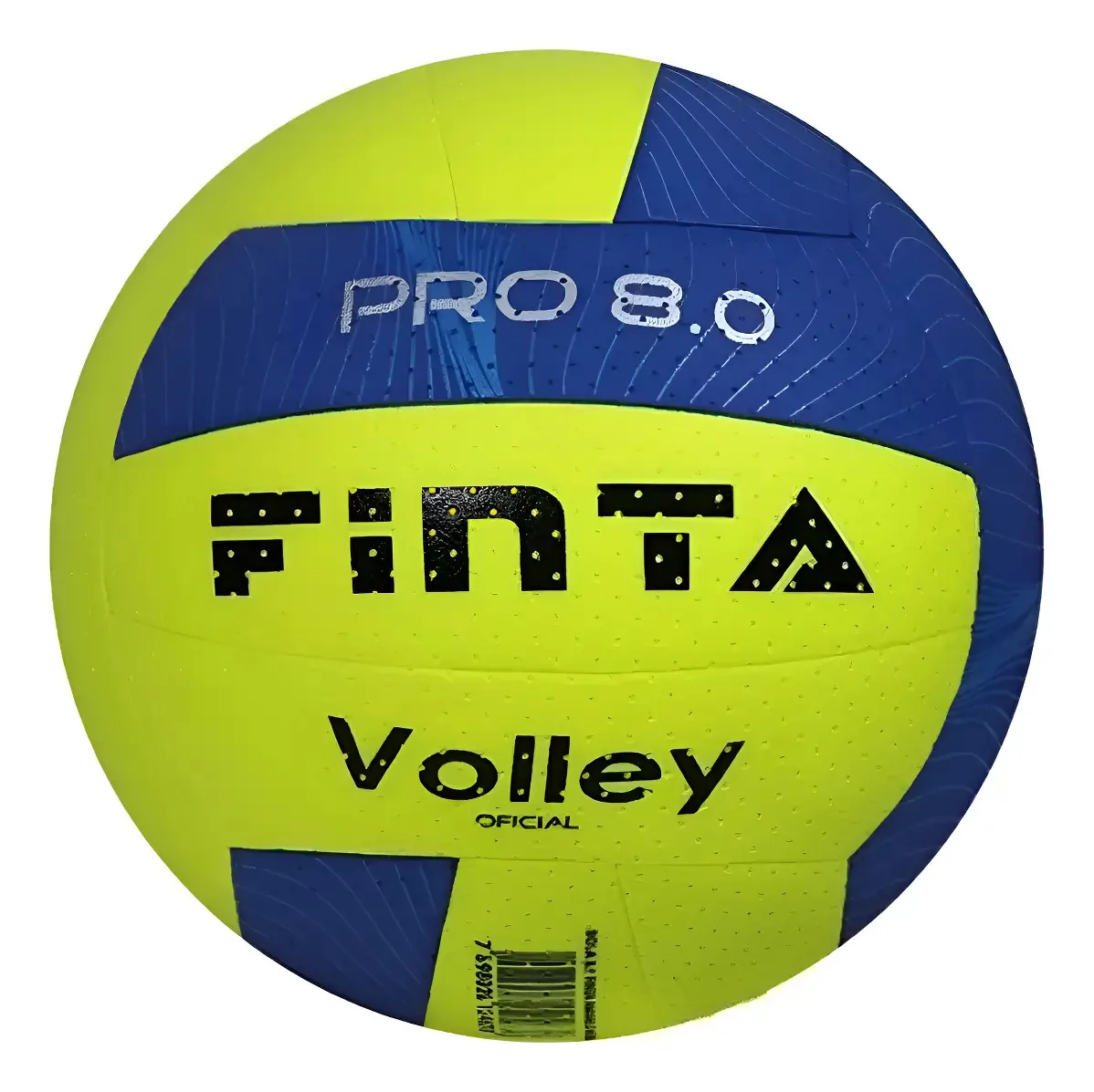 Bola de Vôlei Finta Pro 8.0 Soft Amarela Quadra Indoor/Beach