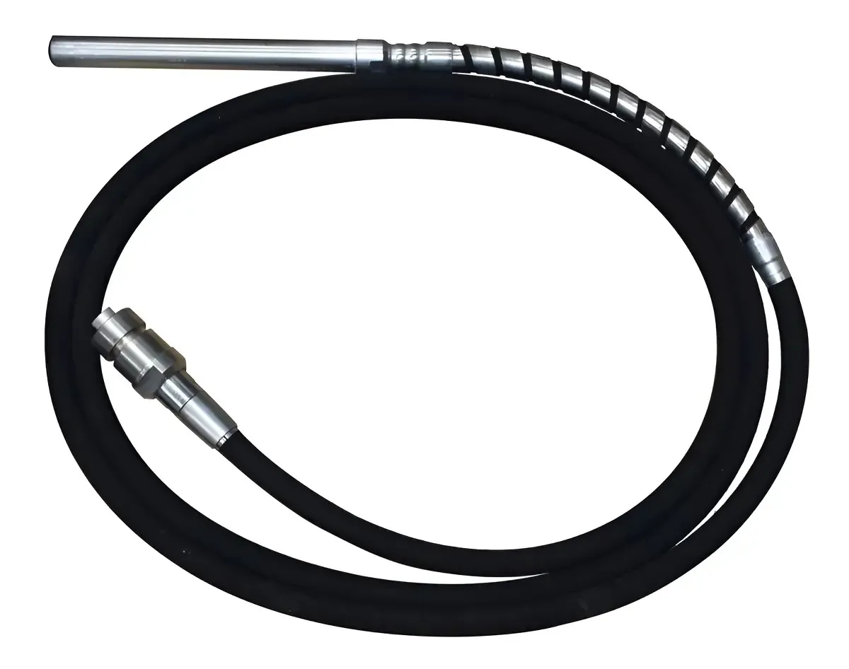 Eixo vibrador de concreto flexível Niwa Submerg 38mm Transm 6m