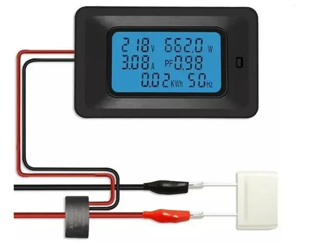 Medidor De Energia 6x1 P06s-100 - Voltímetro Amperímetro Ac