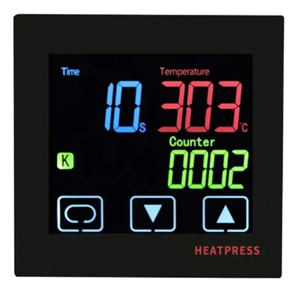 Controlador Temperatura E Tempo - Prensa Térmica - Saída Ssr