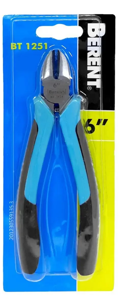 Alicate De Corte Diagonal 6mm Berent Bt1251