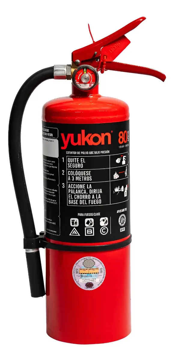 Ele mata 2,5 kg de fogo. Abc - Yukon - com selo Iram