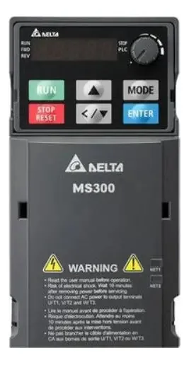 Inversor De Frequência Delta Ms300 400v Trif 20cv 36and